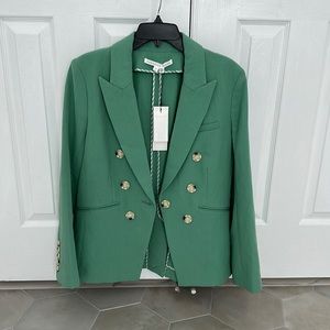 NWT Veronica Beard Green Blazer size 12.